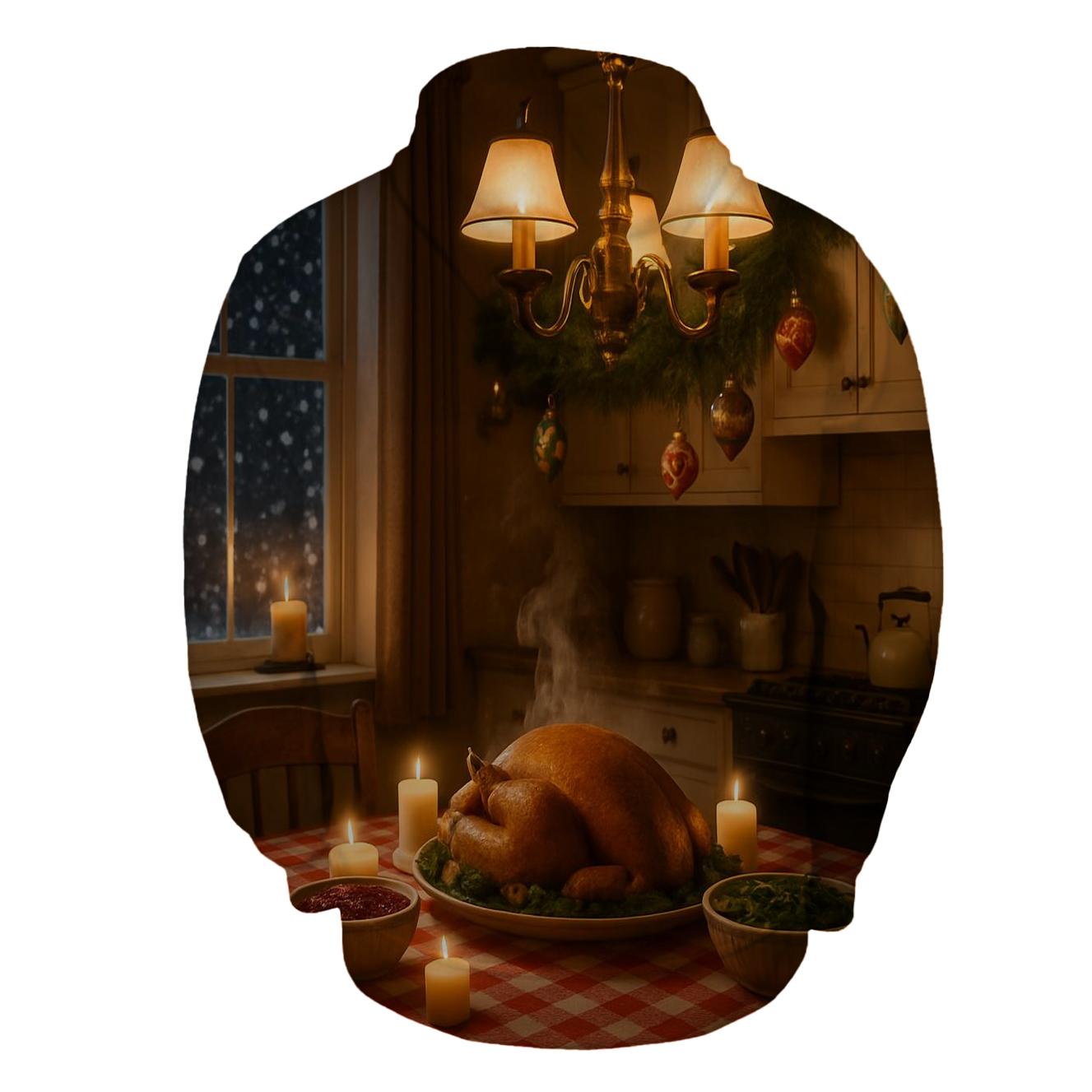 Whimsical Winter Feast hoodie designs