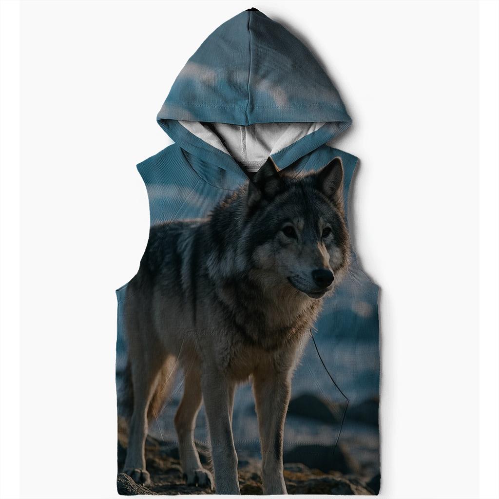 Lone Alpha On Glacial Ridge pullover hoodies