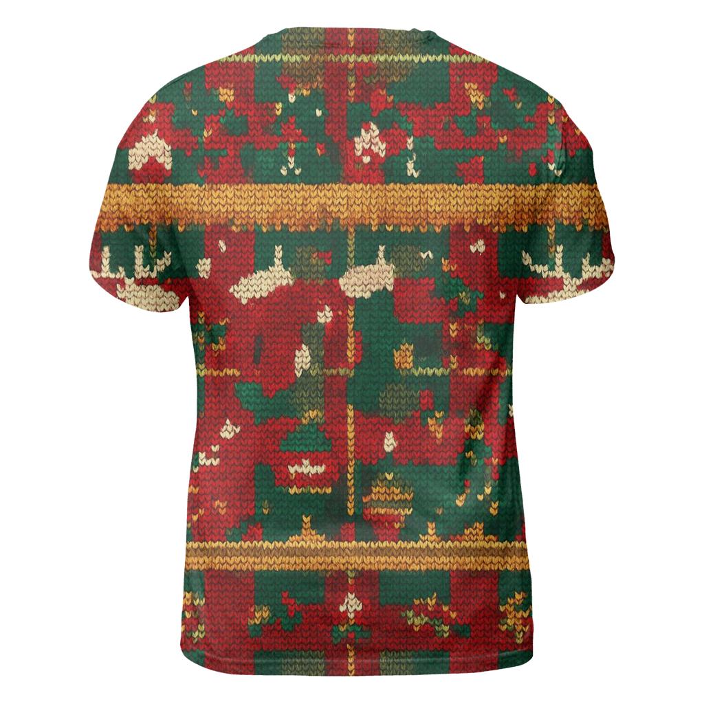 Tacky Tinsel Tartan Bands Design custom all-over print shirts