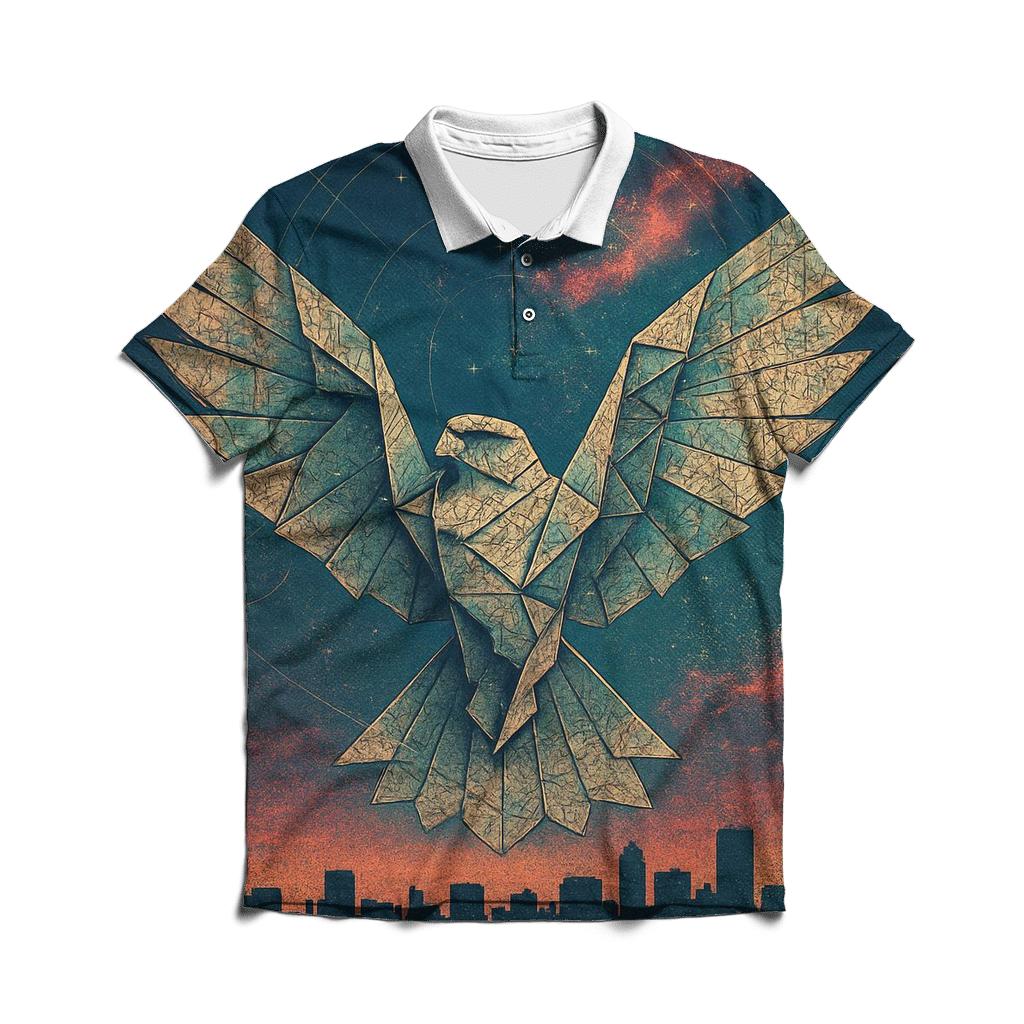 Chromatic Atlas Falcon personalized polo shirts