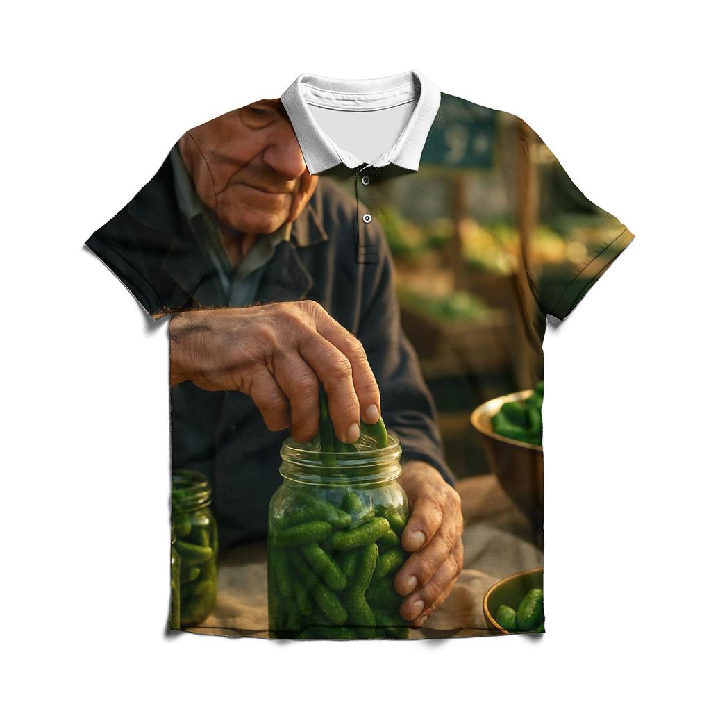 Cornichon Conservator At Dawn classic pique polos