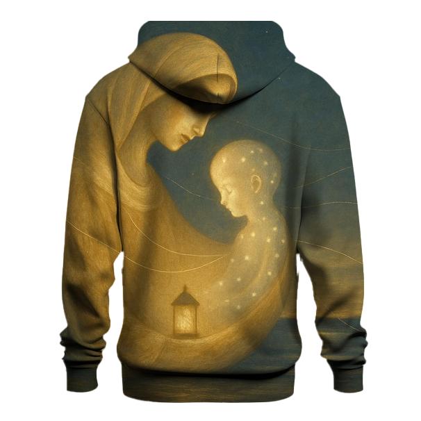 The Eternal Harbor A Mothers Heart embroidered hoodies