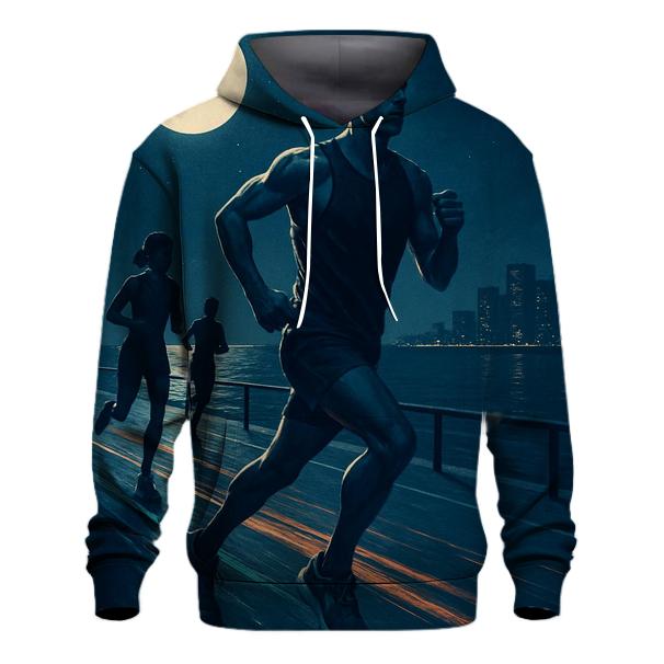 Moonlight Marathon premium hoodies