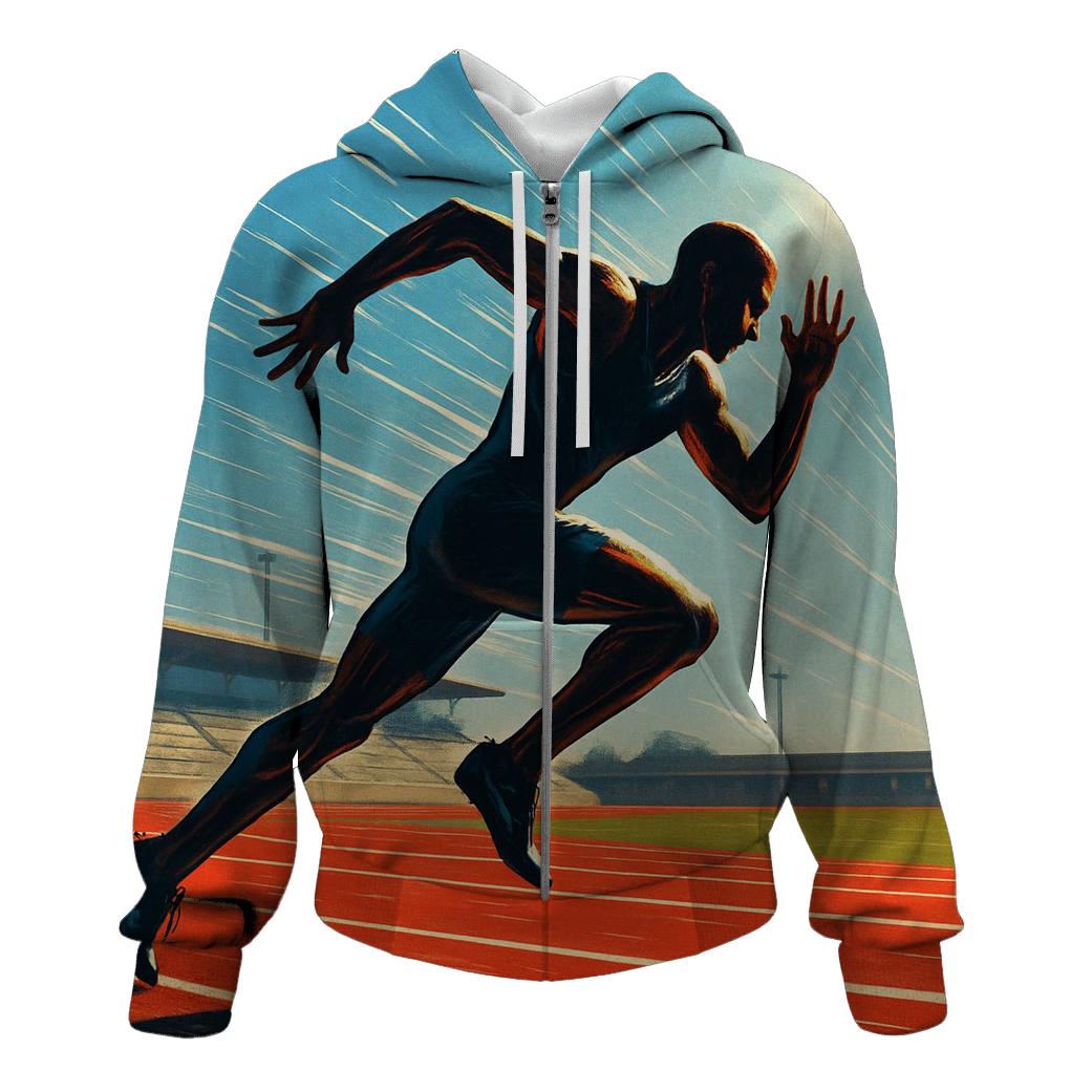 Track And Field Sprint Dynamics lightweight hoodies