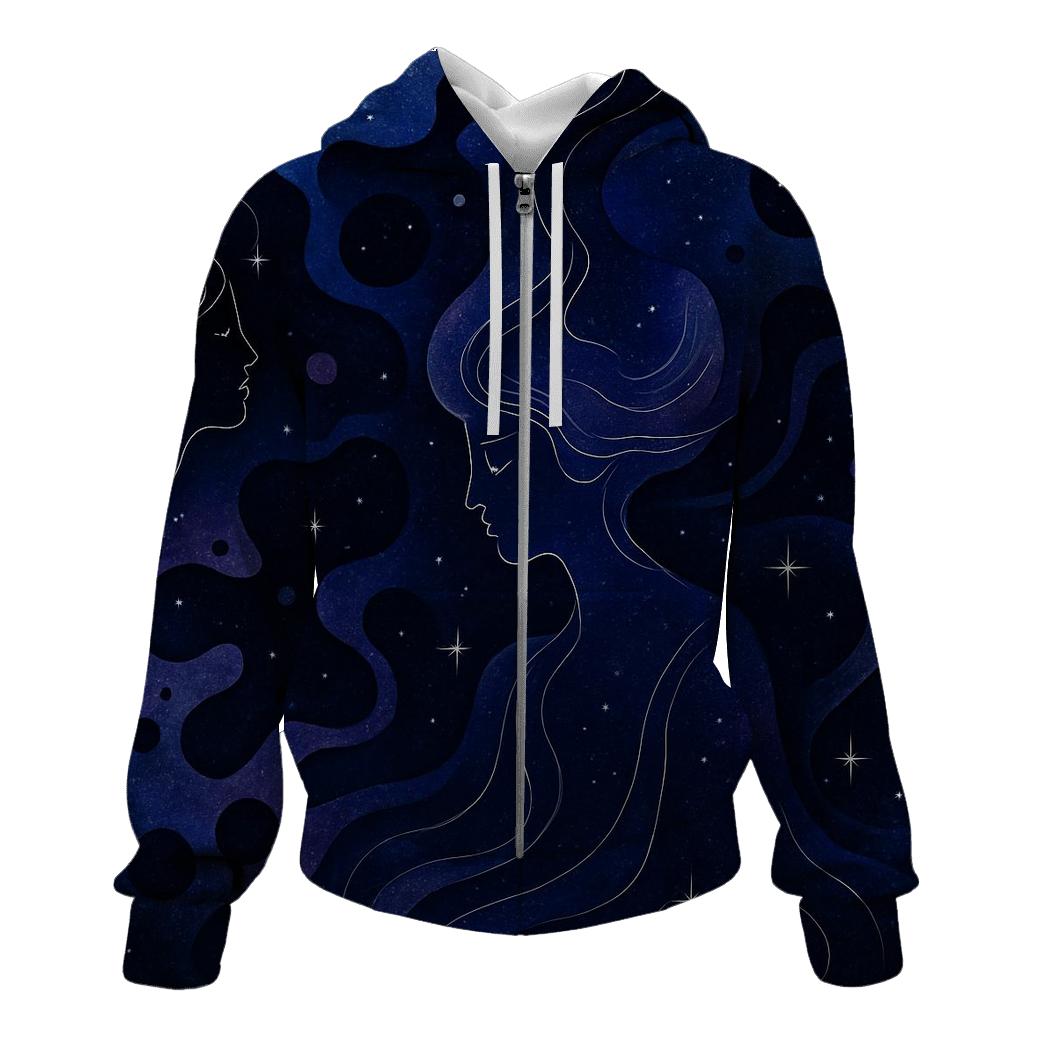 Celestial Ink Dreamscape heavyweight hoodies