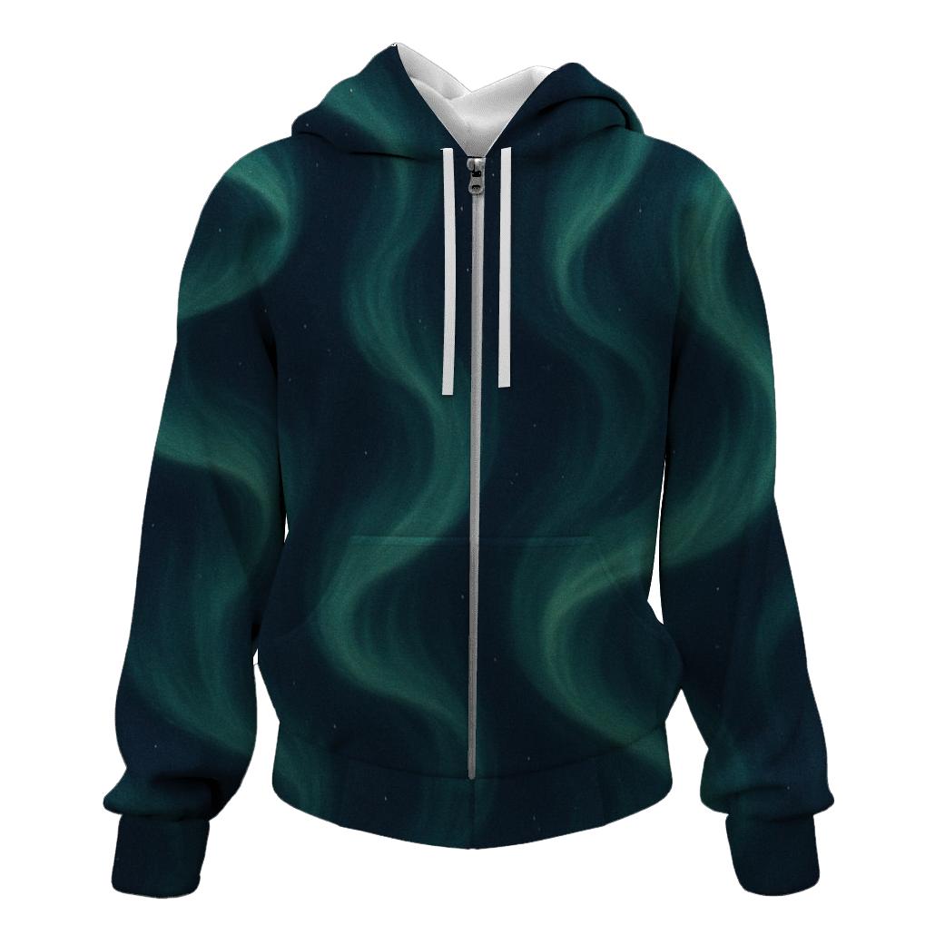 Aurora Dream Weave zip-up hoodies