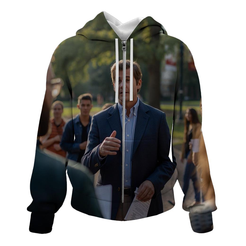 Charlie Kirk Campus Exchange heavyweight hoodies