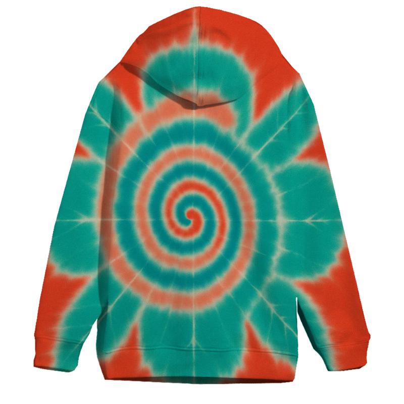 Kumo Spiral Rosette lightweight hoodies