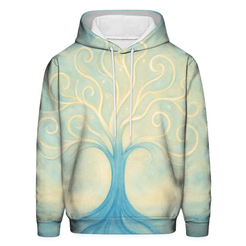 Luminous Serenity zip-up hoodies
