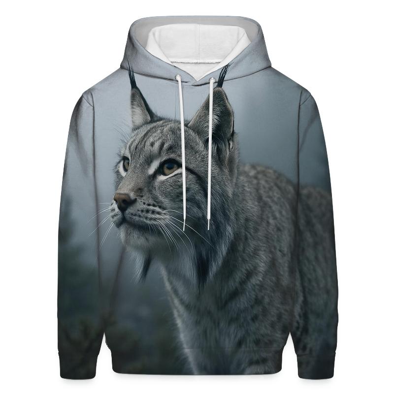 Fogline Stalker — Eurasian Lynx hoodie trends