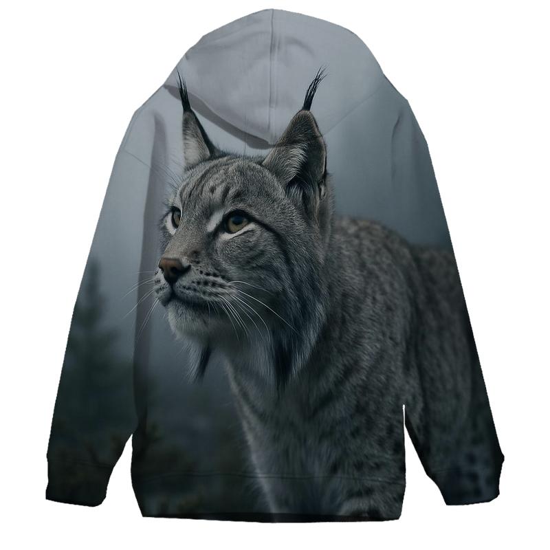 Fogline Stalker — Eurasian Lynx hoodie trends