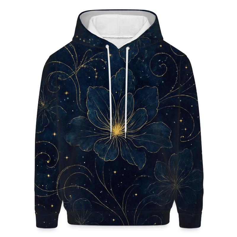 Celestial Ink Bloom hoodie designs
