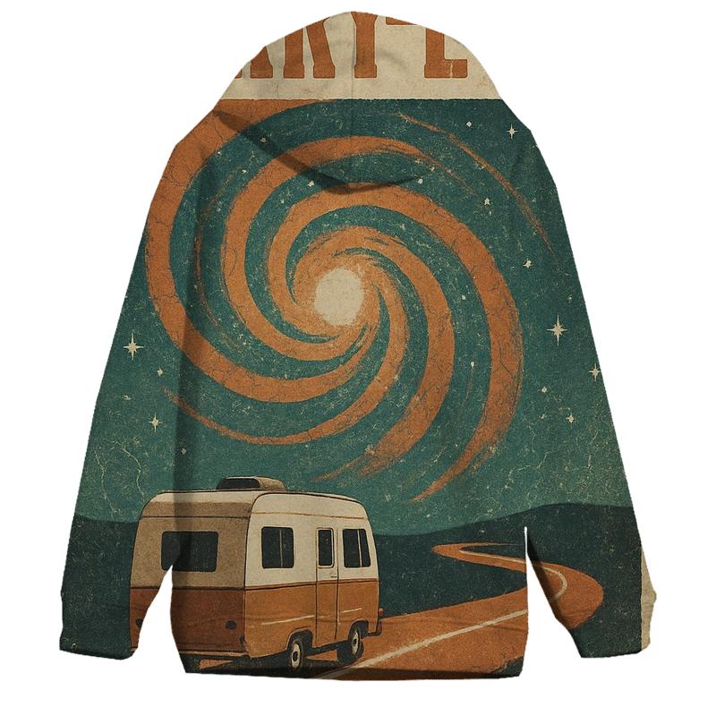 Cosmic Roadtrip Vintage Poster heavyweight hoodies