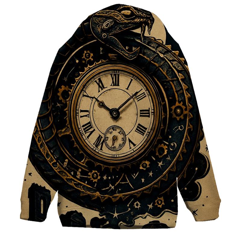 Midnight Ouroboros Clockwork hoodie trends