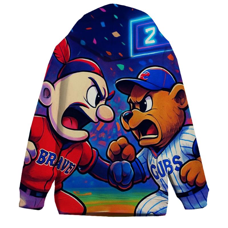 Stadium Clash Under Neon Lights hoodie styles