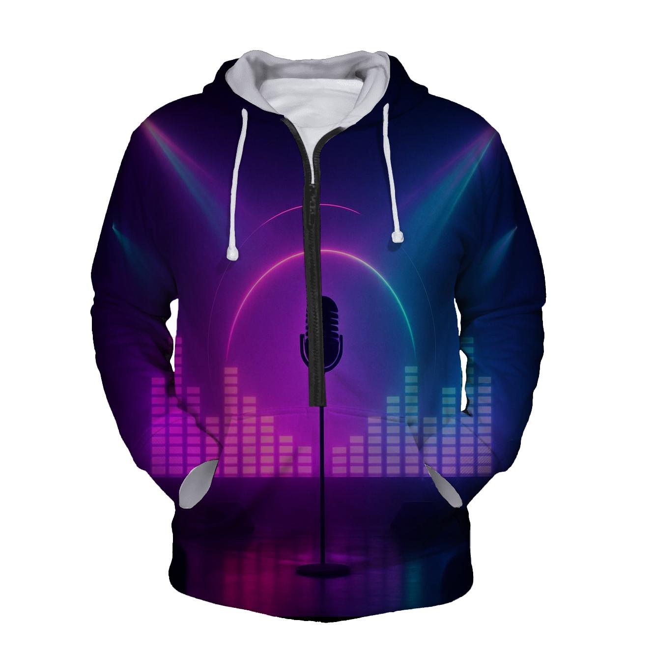 Neon Stage Prism hoodie designs