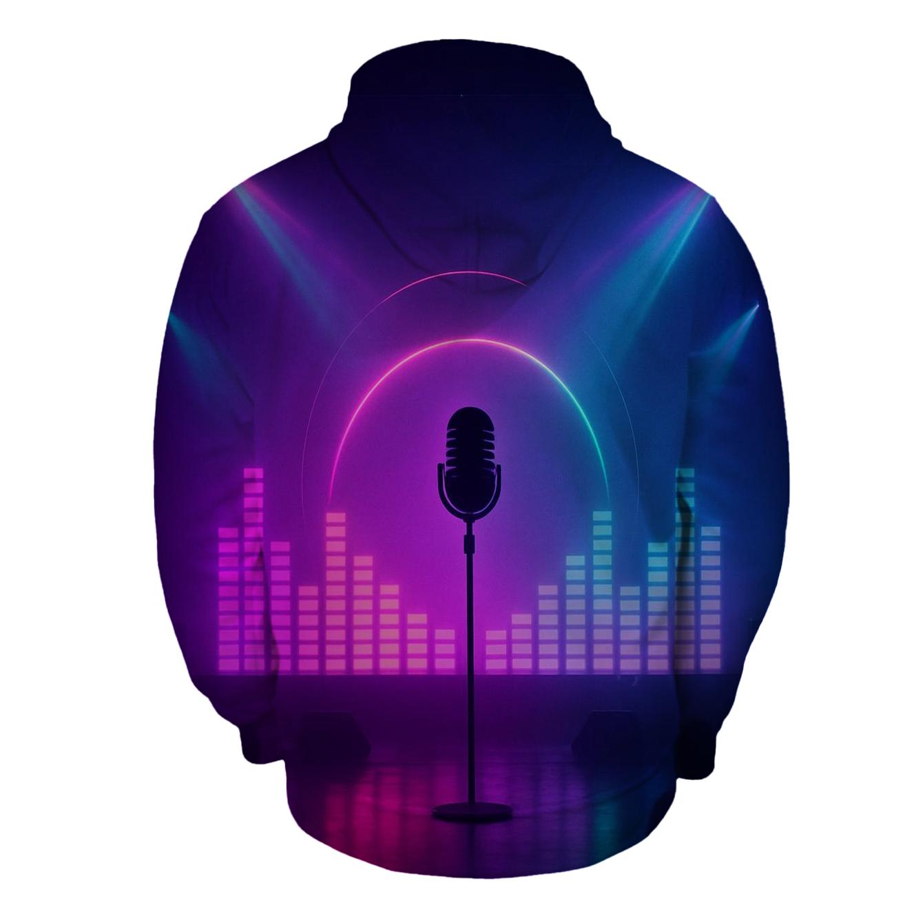 Neon Stage Prism hoodie designs