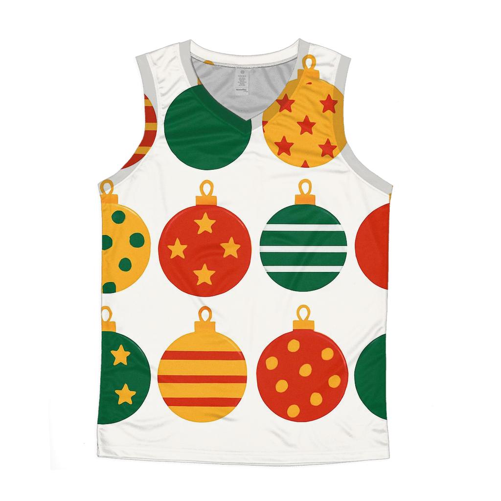 Joyful Ornaments designer workout tanks
