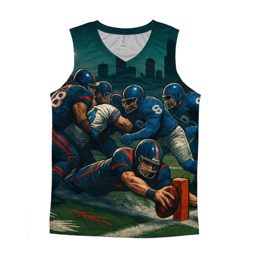 Braves Vs Cubs Ivy Gridiron Twilight custom tank tops