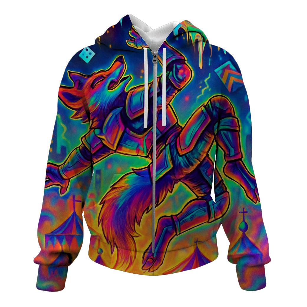 Quantum Fox Carnival hoodie designs