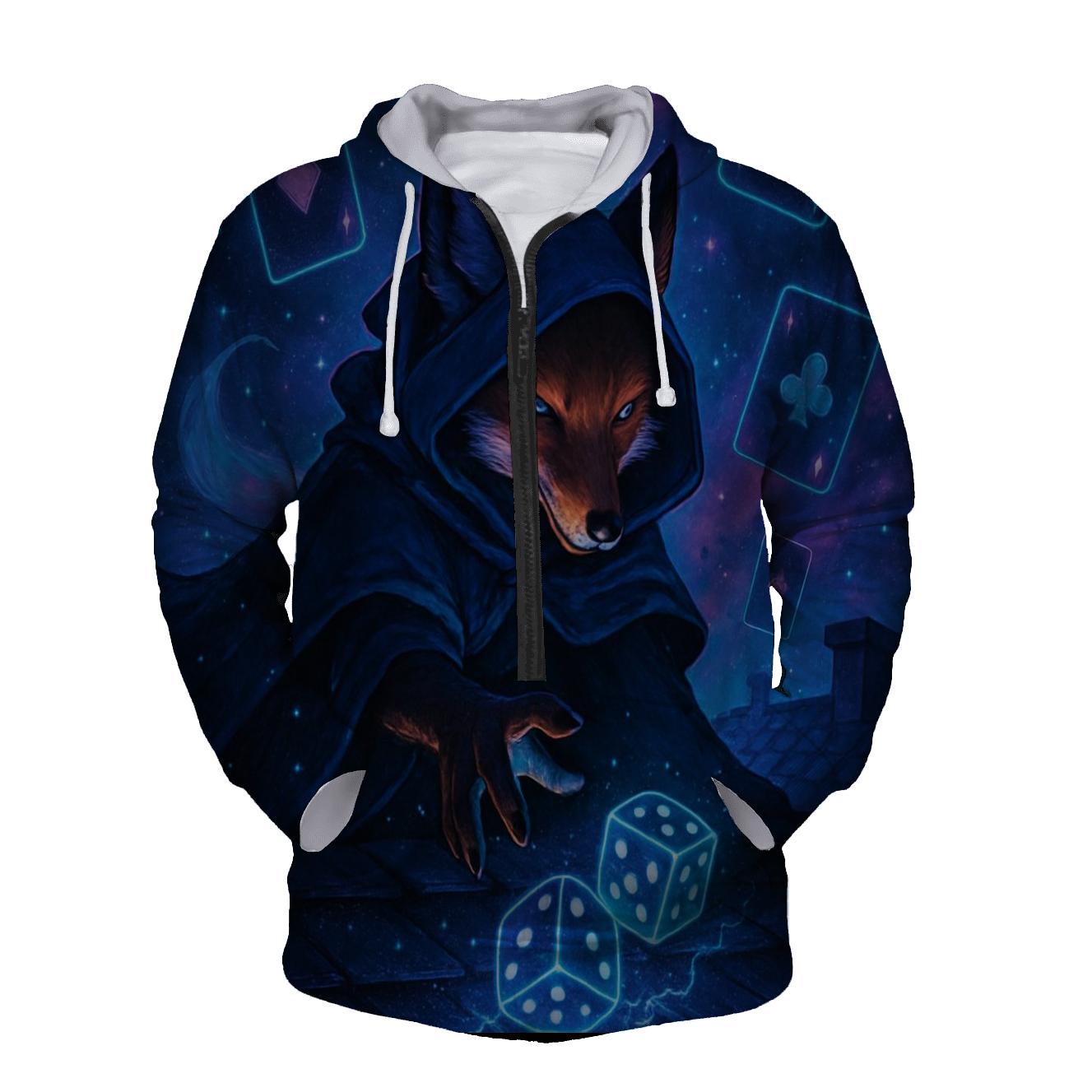 Cosmic Dice Wanderer hoodie styles