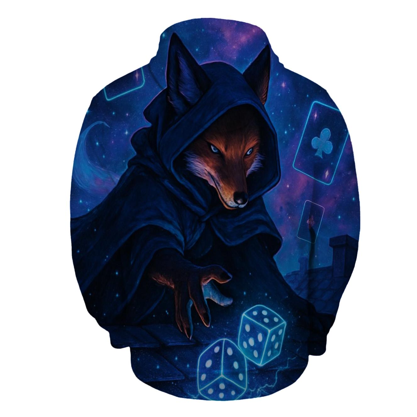 Cosmic Dice Wanderer hoodie styles
