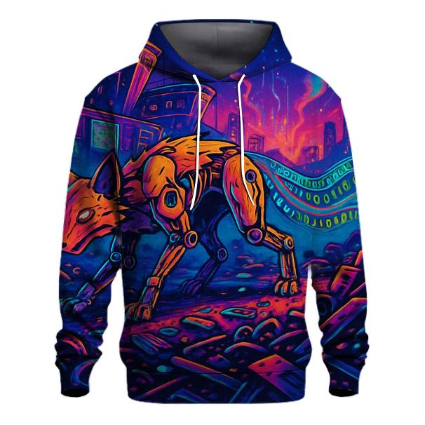 Starlit Junkyard Fox hoodies fashion