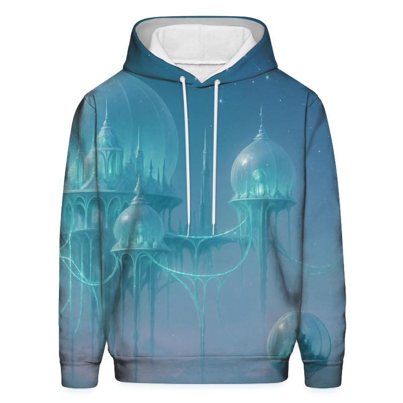 Random Jellyfish City hoodie designs
