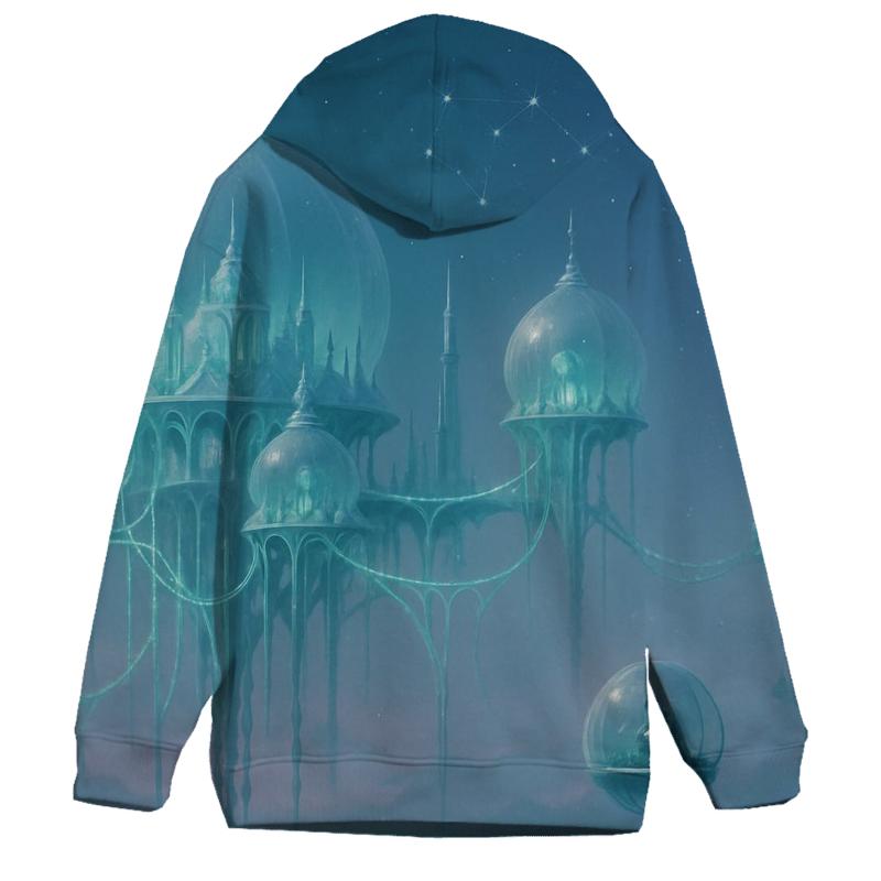 Random Jellyfish City hoodie designs