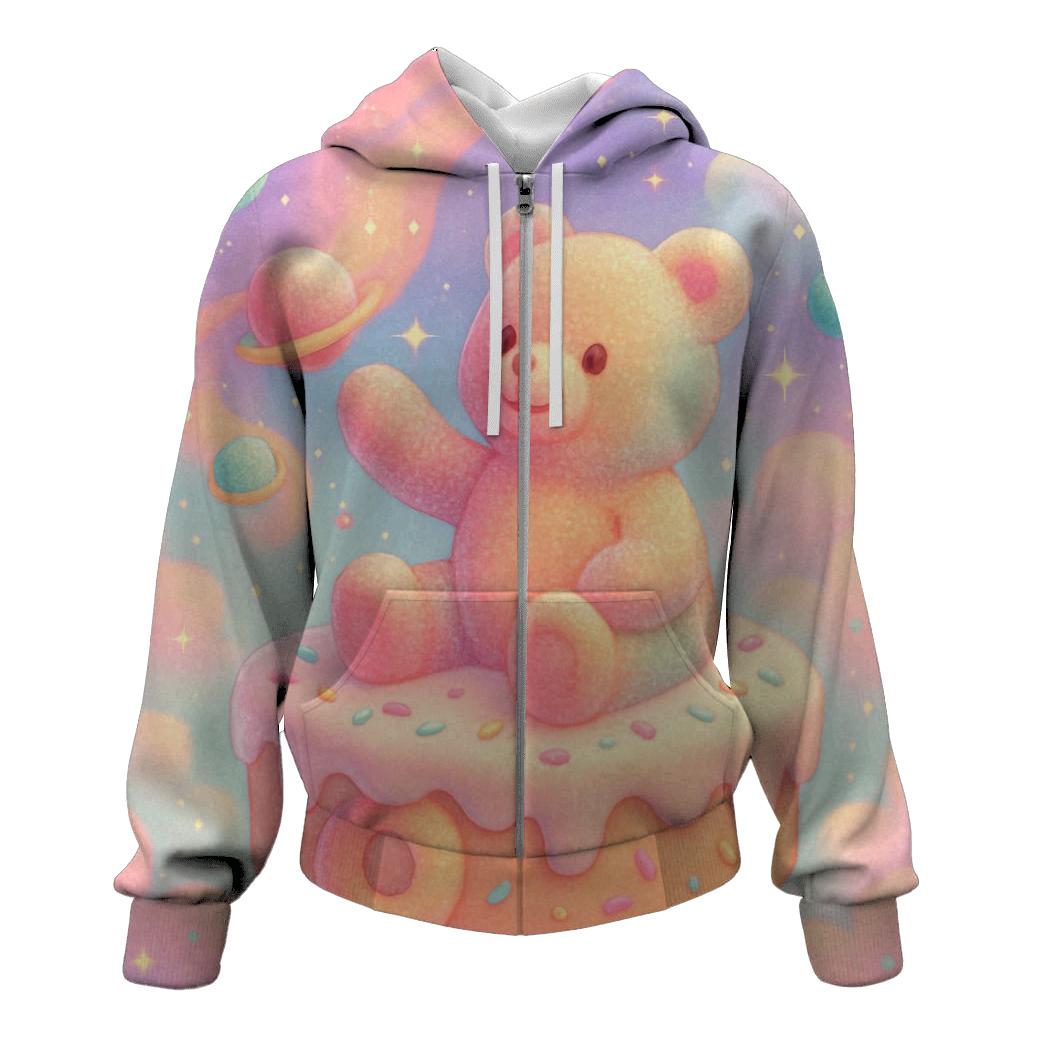 Gummy Galaxy Bear hoodie styles