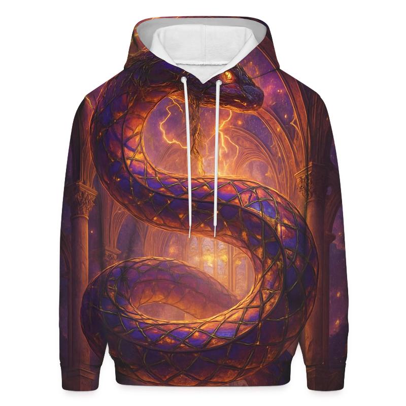 Random Spiral Serpent hoodie trends