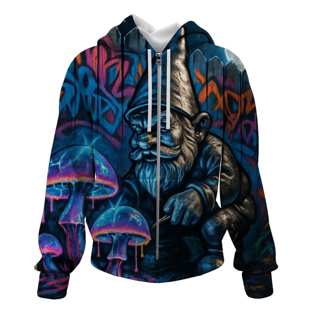 Chromed Garden Gnome hoodie styles