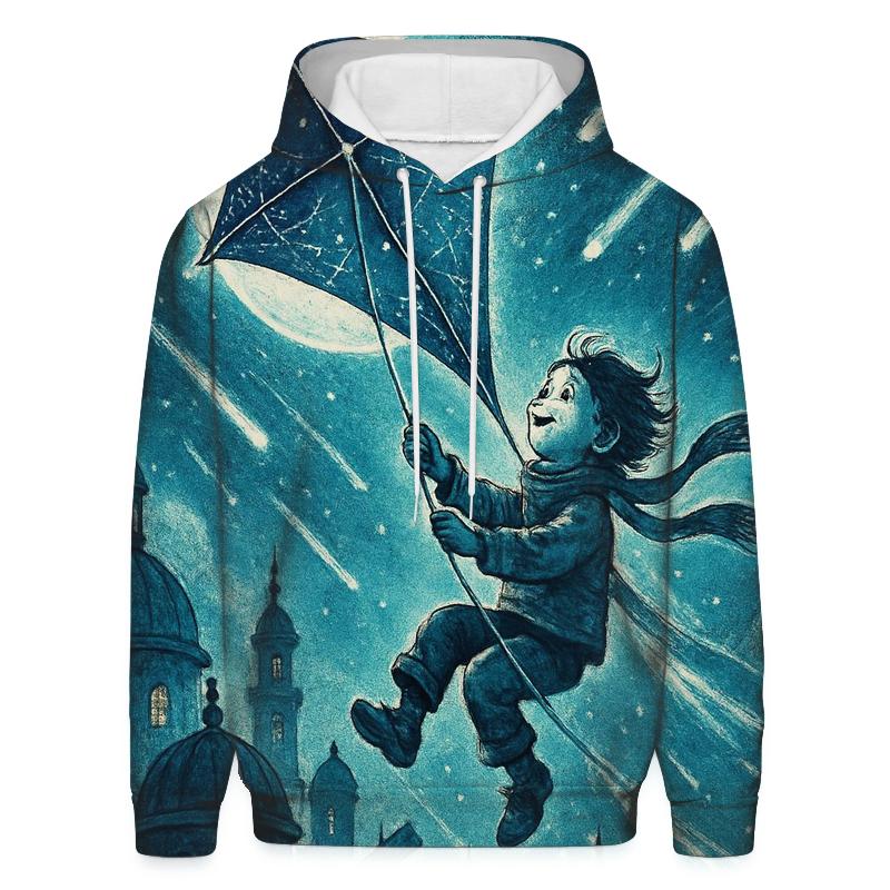 Random Cosmic Kite Rider custom hoodies