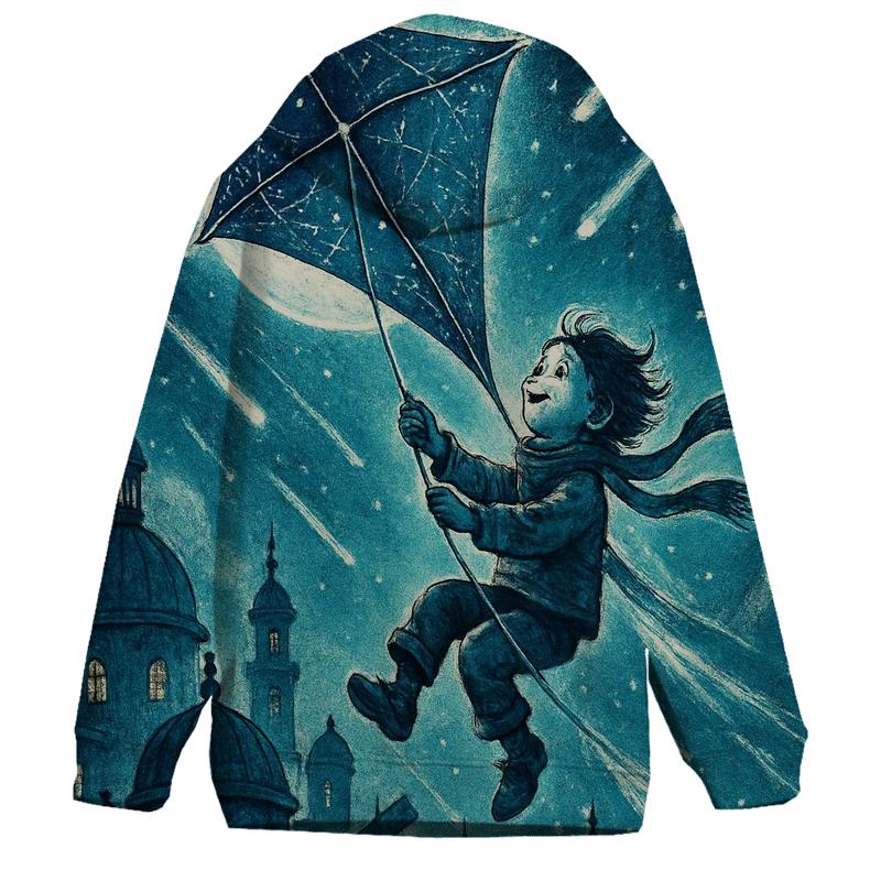 Random Cosmic Kite Rider custom hoodies