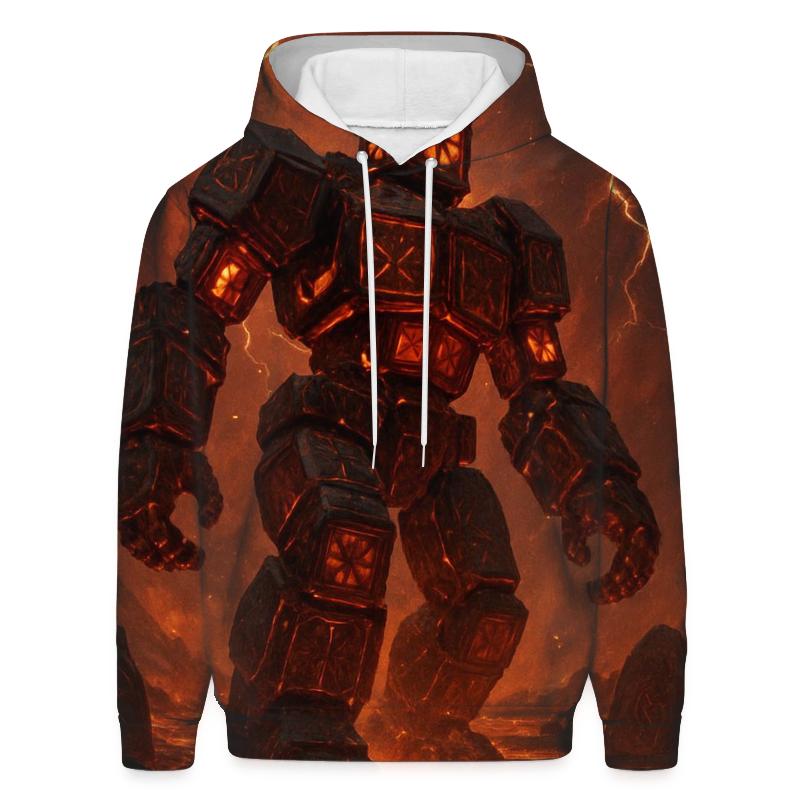 Random Lava Lantern Golem premium hoodies