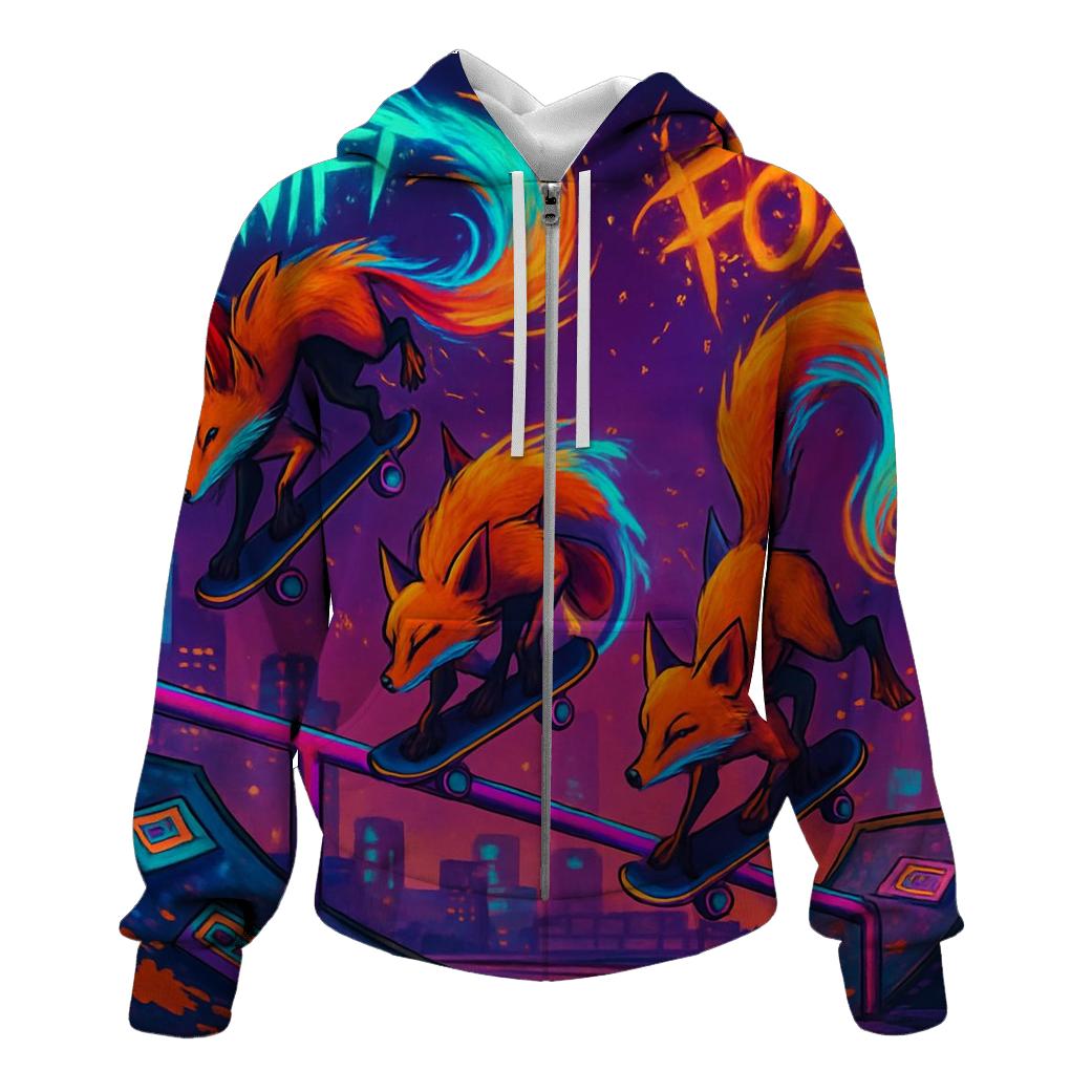 Plasma Skate Fox Trio hoodie trends