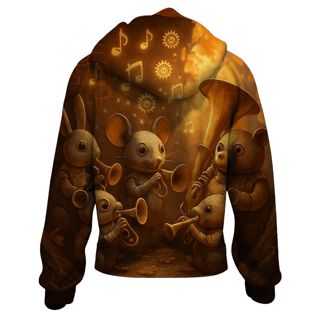 Mechanical Foxhole Orchestra graphic hoodies