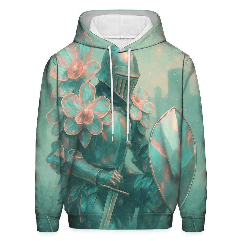 Random Glass Orchid Knight zip-up hoodies