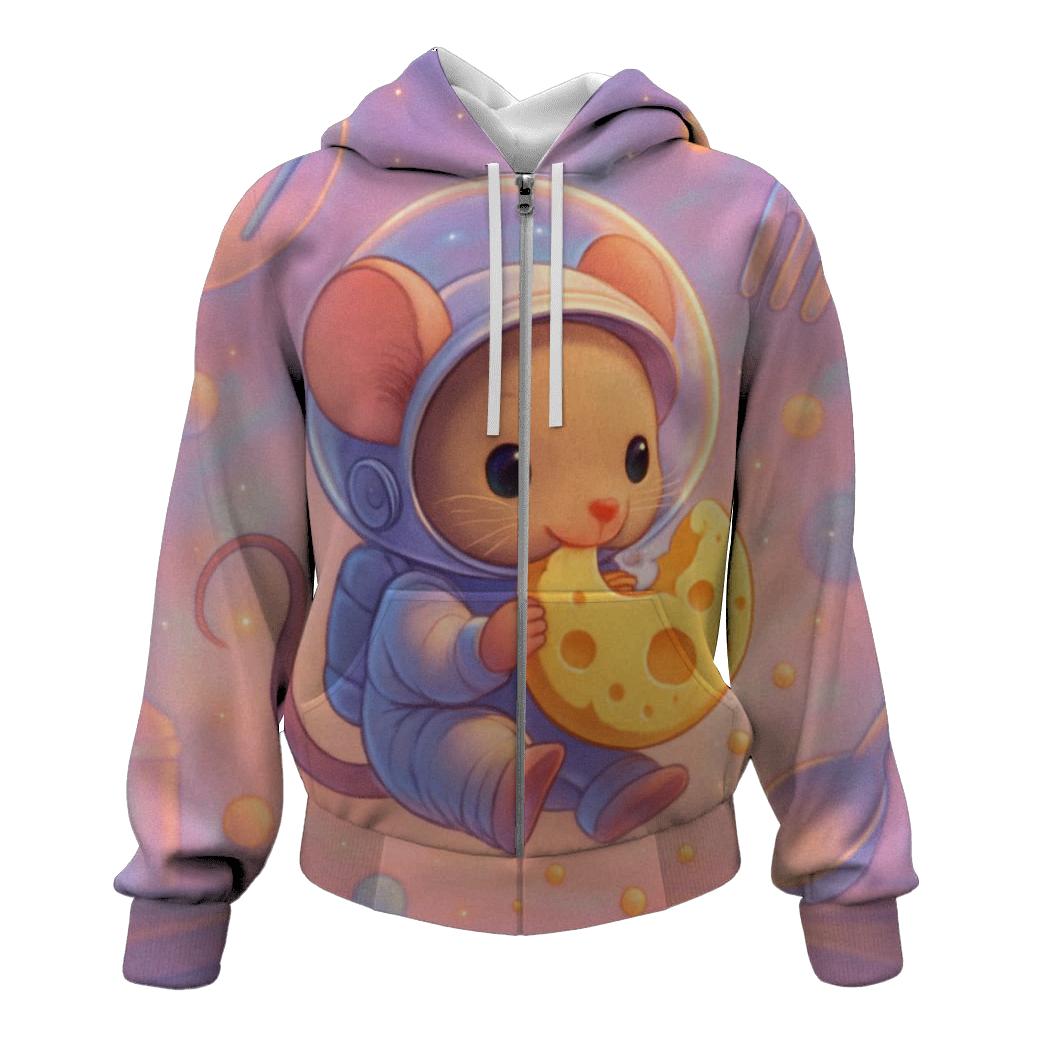 Moon Cheese Astronaut Mouse hoodie styles
