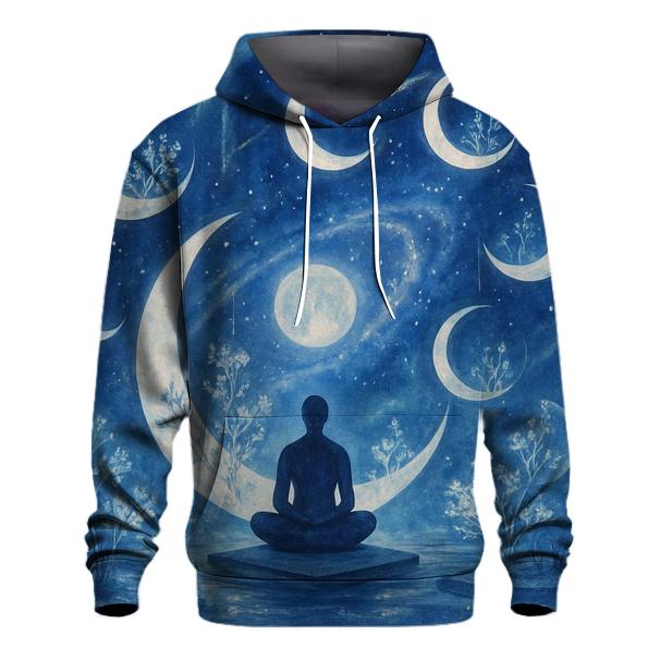 Moonphase Garden heavyweight hoodies
