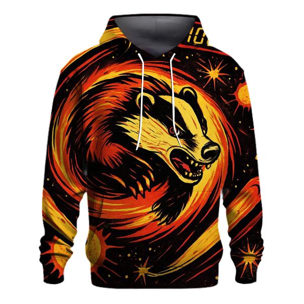 Solar Pinball Badger pullover hoodies