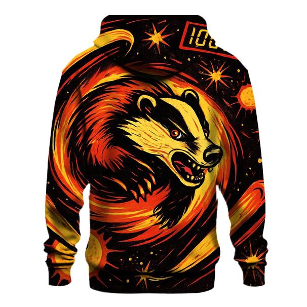 Solar Pinball Badger pullover hoodies