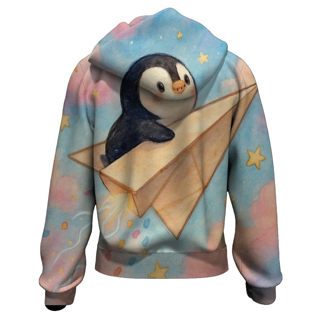 Paper Rocket Penguin hoodie trends