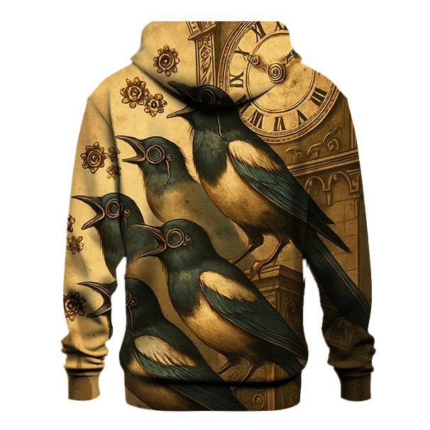 Clocktower Magpie Choir hoodie designs