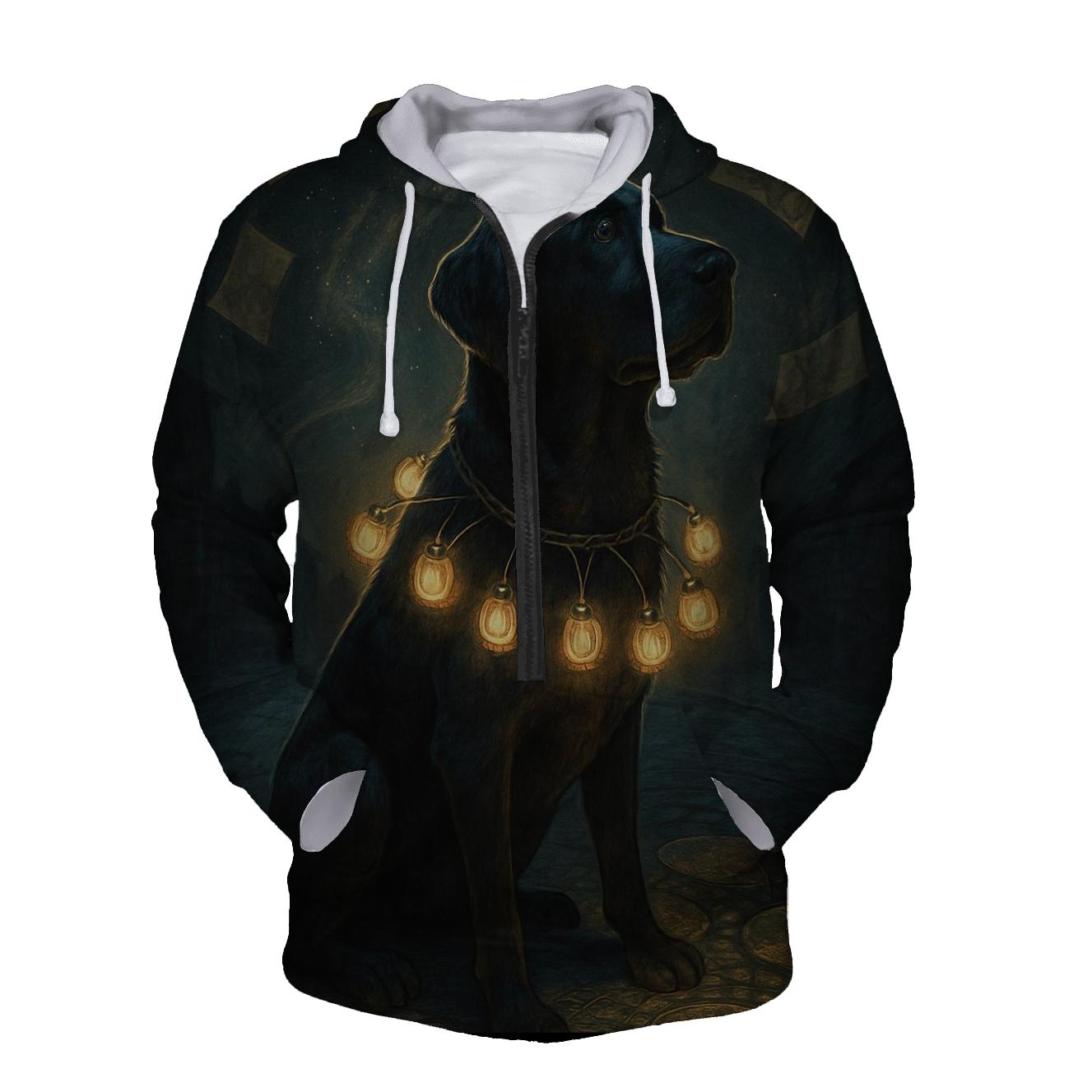 Orbiting Lantern Hound hoodies fashion
