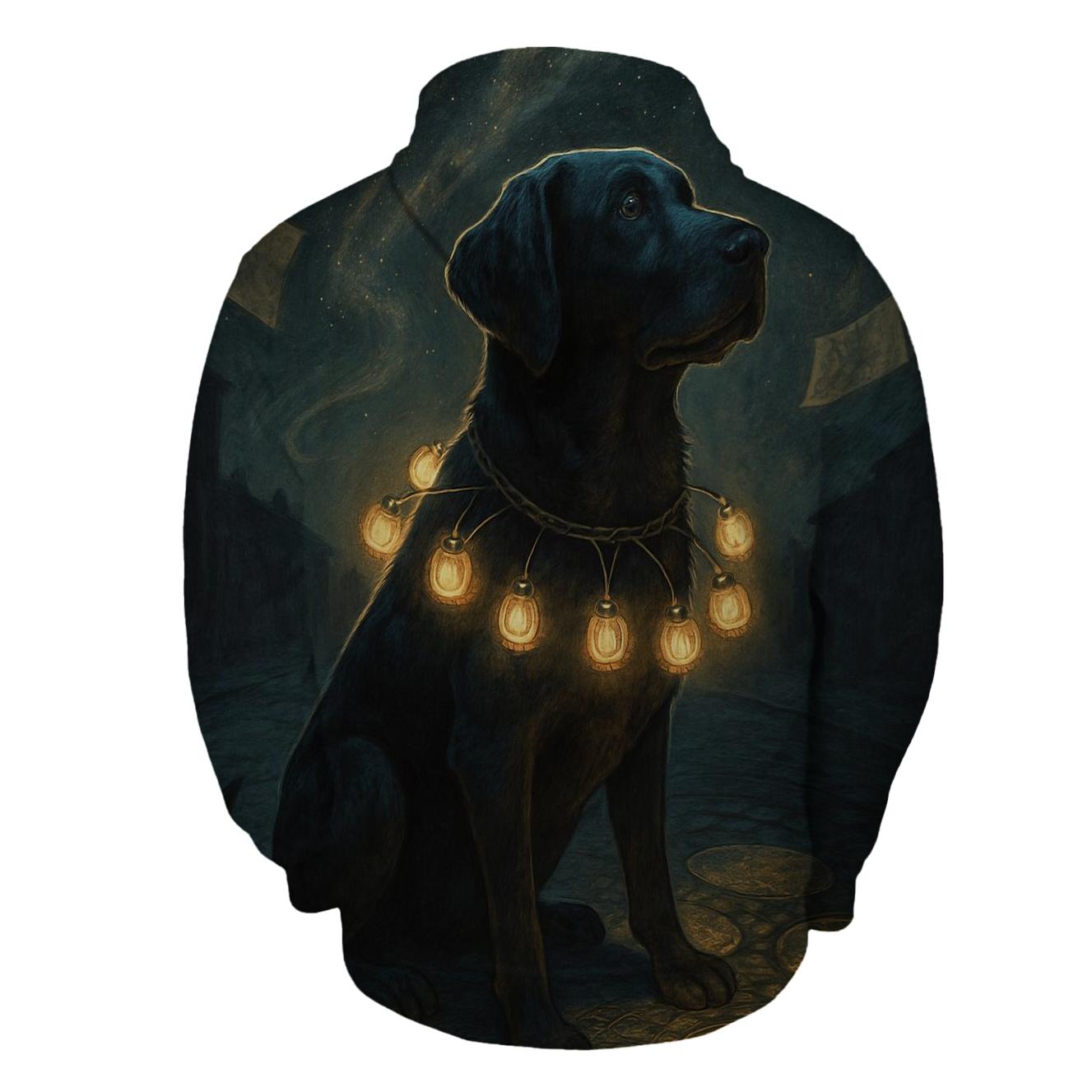 Orbiting Lantern Hound hoodies fashion