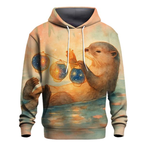 Paper Lantern Otter premium hoodies