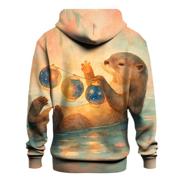 Paper Lantern Otter premium hoodies