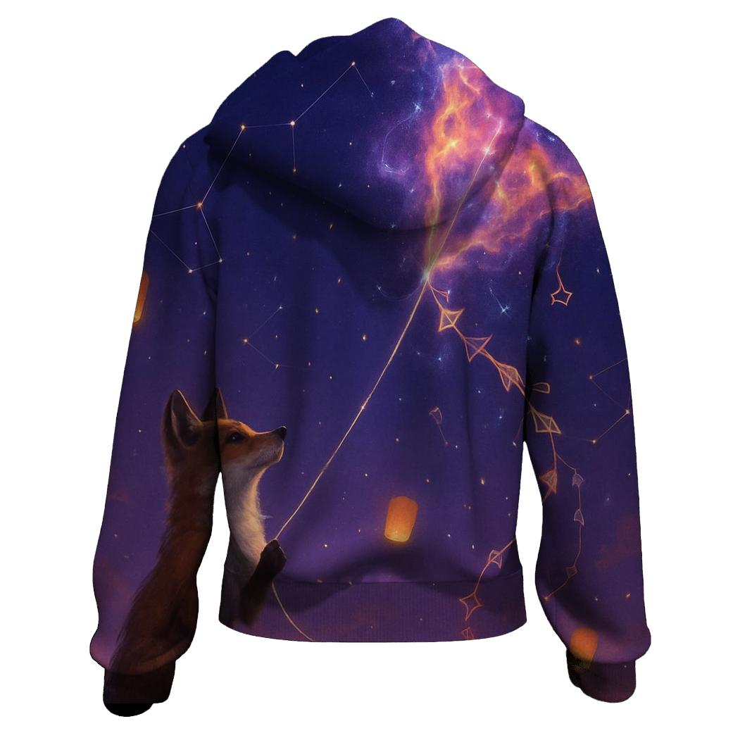 Nebula Kite Fox lightweight hoodies