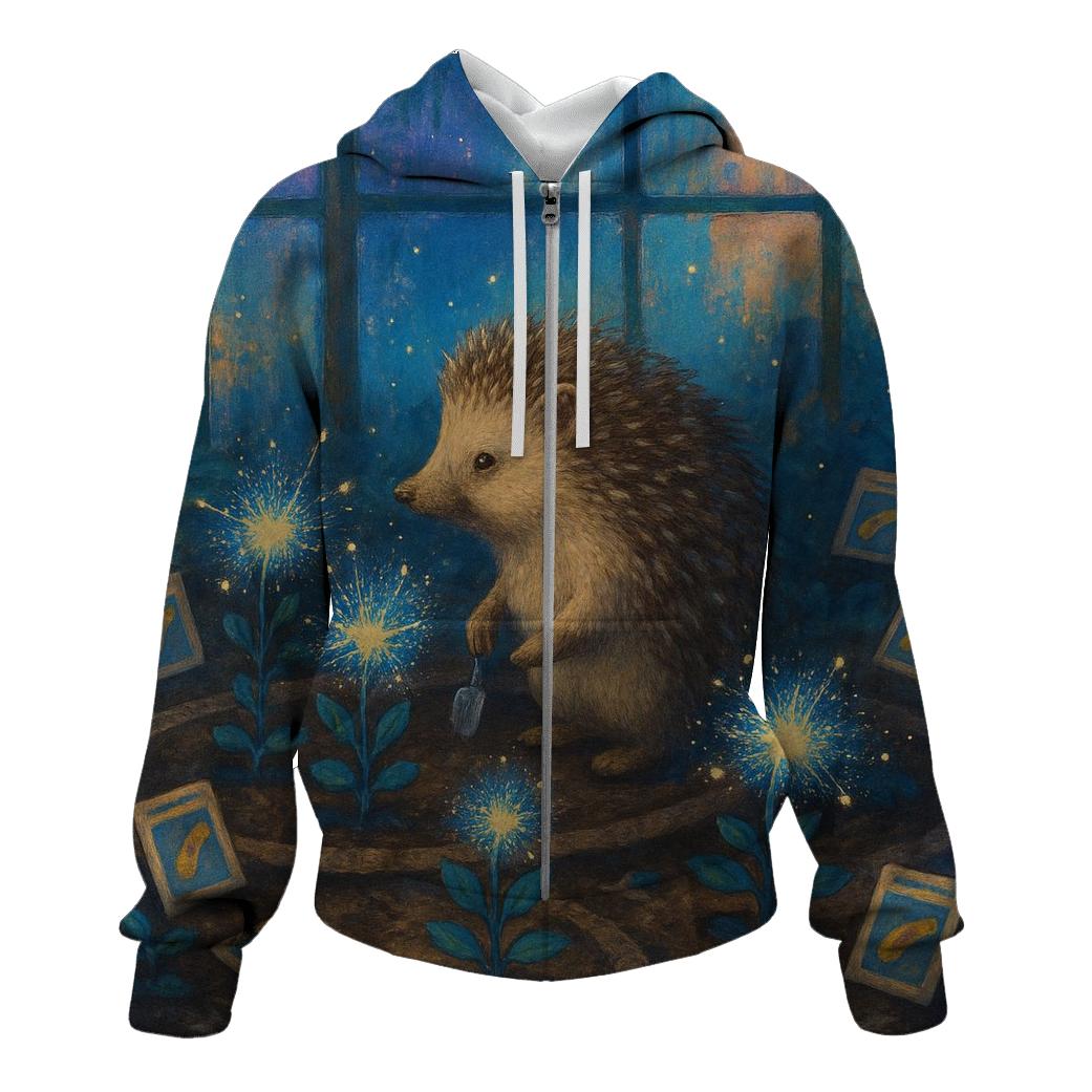 Meteor Garden Hedgehog pullover hoodies